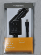 BlackBerry Car Charger Micro USB